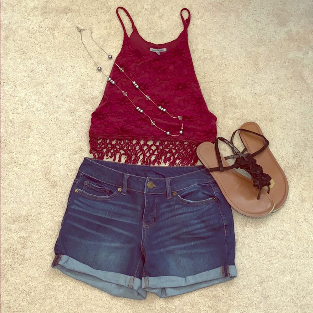 New jean shorts